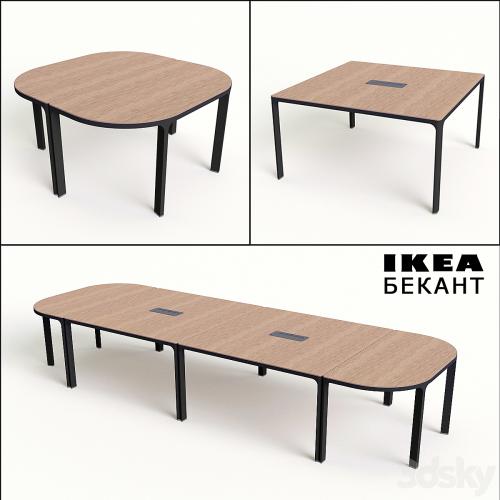 Conference table Ikea bekant