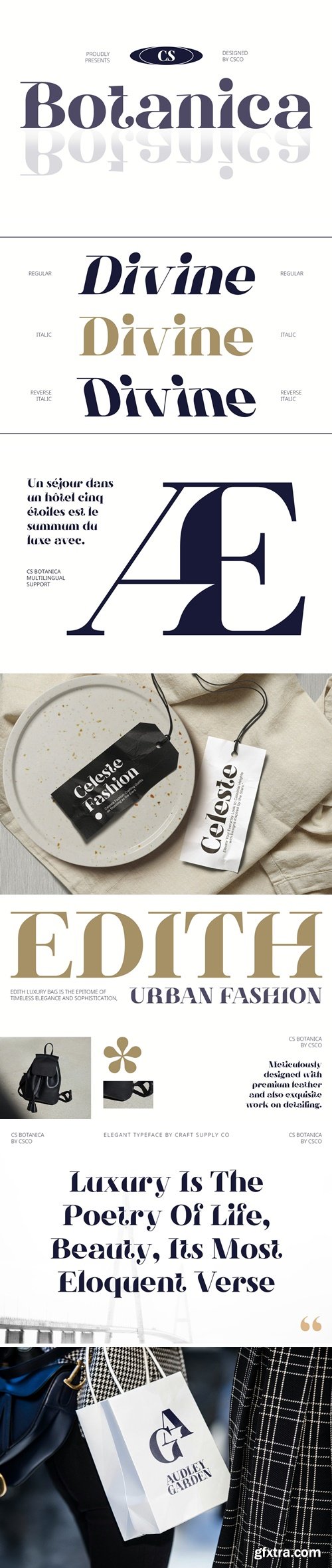 CM - CS Botanica – Elegant Font 283184366