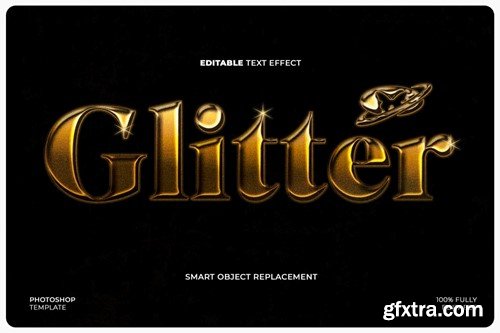 Glitter Text Effect BDACVFF