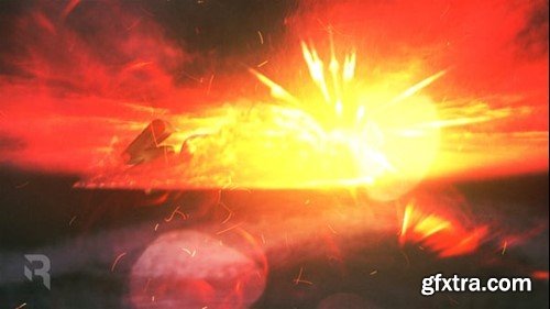 Videohive Fire Line Logo Reveal 54960313