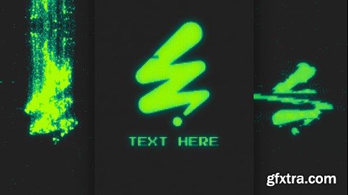 Videohive Pixel Glitch Logo 54940672