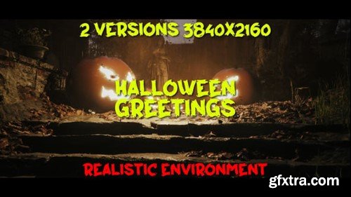 Videohive Halloween Greetings 54945499