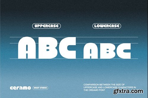 Ceramo – Retro Geometric Display Font 3Z77JYD