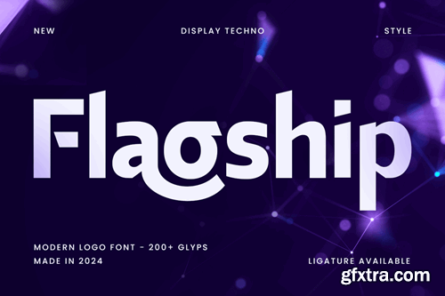 Flagship - Modern Logo Font UG6MNT3