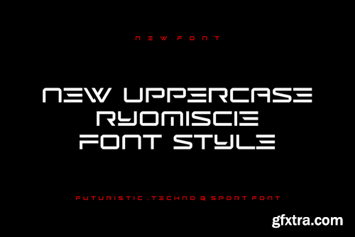 Robexs - Futuristic Techno Sport Font 29K5SP5