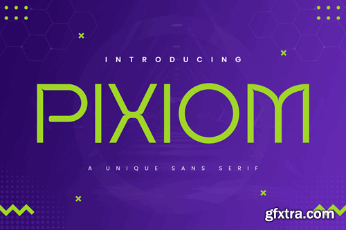 Pixiom - Unique Sans Serif E36XQWH