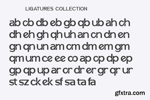 Rabsur - Modern Ligatures Sans HGXF3E3