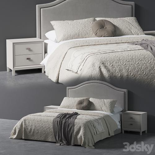 Beverly Queen Headboard Bed