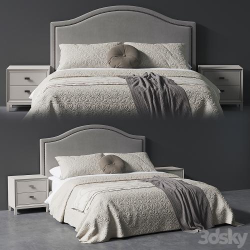 Beverly Queen Headboard Bed