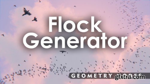 Flock Generator v1.0 for Blender