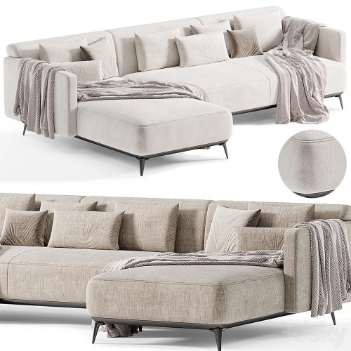 SOFA MODENA WITH RECREATION MODULE By Boconcept