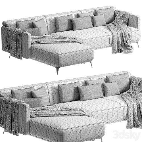 SOFA MODENA WITH RECREATION MODULE By Boconcept