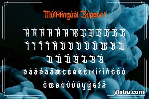 Saxterun - Display Blackletter Font 3HLY6VG