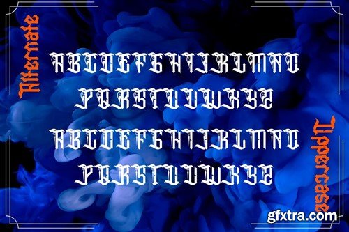 Saxterun - Display Blackletter Font 3HLY6VG