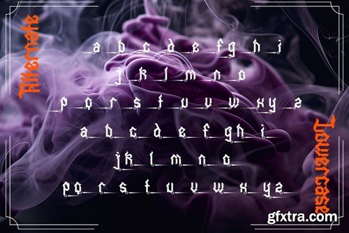 Saxterun - Display Blackletter Font 3HLY6VG