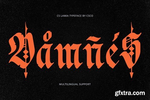 Lamia – Blackletter Font JCVU6KK