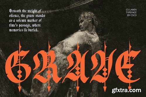 Lamia – Blackletter Font JCVU6KK