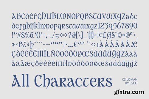 Loman – Uncial Font WYQCUC3