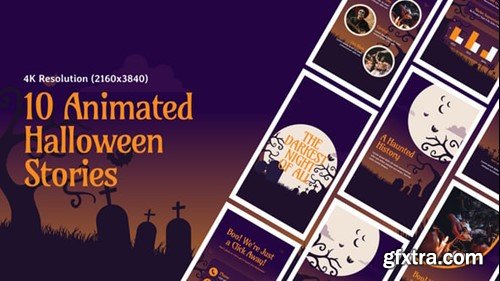 Videohive Halloween Stories 55005398