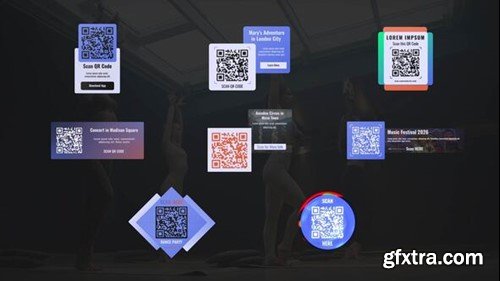 Videohive QR Code Titles 54070289