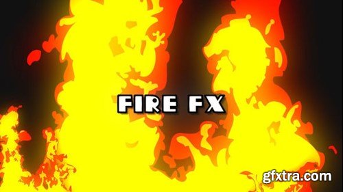 Videohive Cartoon Fire FX Pack 10573506