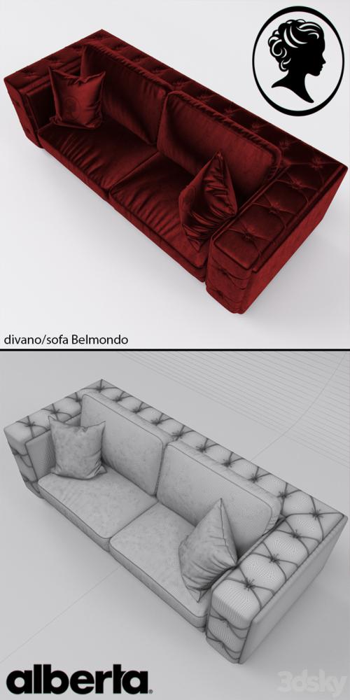 Alberta Salotti / Controluce / Belmondo. sofa