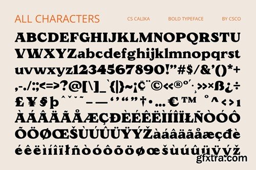 Calika – Bold Font DWFGTU8