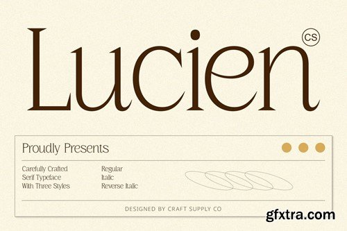 Lucien – Elegant Font YH4FF5D