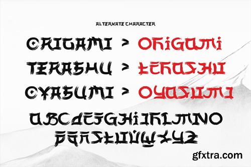 Kofirayu - Japanese Brush Stroke Font 5SPV5GH