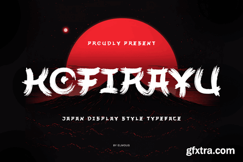 Kofirayu - Japanese Brush Stroke Font 5SPV5GH