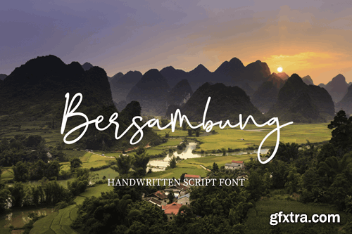 Bersambung | Handwritten Font 52XV9L6