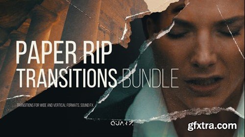 Videohive Paper Rip Transitions for After Effects 54981532