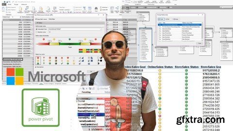 Microsoft Excel: Power Pivot, Dax & Pivot Table-Full Course