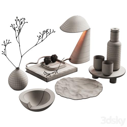 371 decorative set 039 japandi accessories kit 01