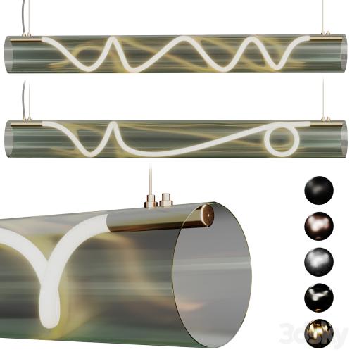 2 Luke Lamp Pendant light (Vessel Suspension_5ft) | 2lights | | 5mat |