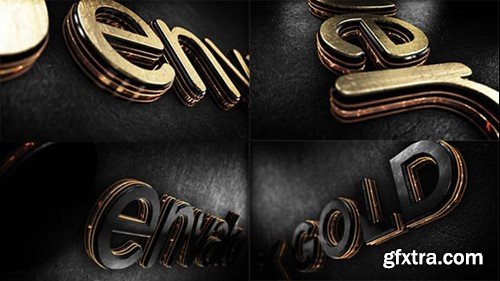 Videohive Black Gold Logo 9343294