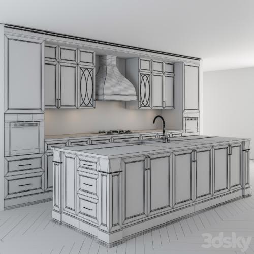 Kitchen Neo Classic with island