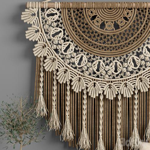 macrame decor set 10