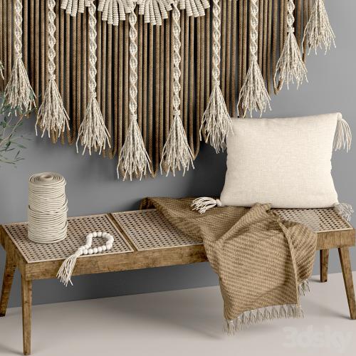 macrame decor set 10