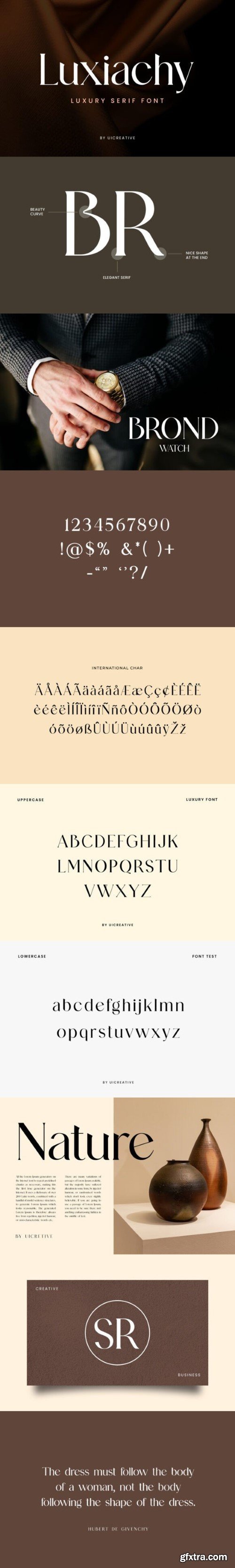 Luxiachy Font