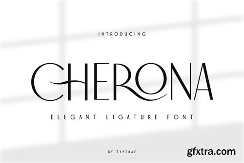 Cherona – Elegant Stylish Font 2XP8CA9