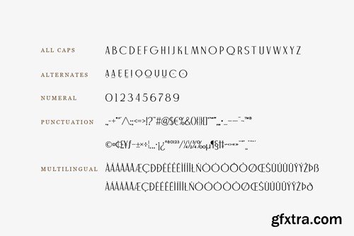 Cherona – Elegant Stylish Font 2XP8CA9