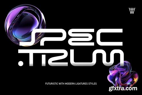 Spectrum Modern Futuristic Expanded Sporty Font 8ASGRQY