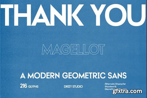 Magellot – Modern Geometric Sans Font FSKZXAQ