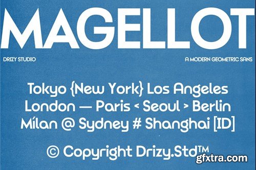 Magellot – Modern Geometric Sans Font FSKZXAQ