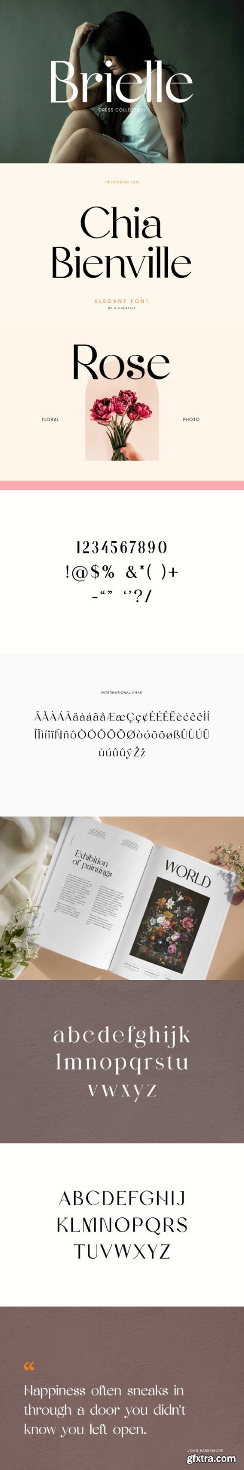 Chia Bianville Font