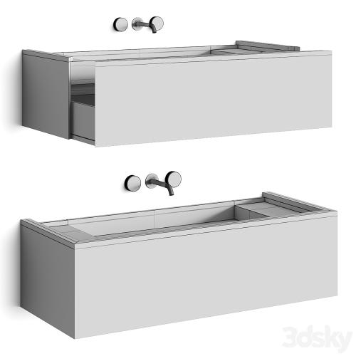 Maami Home Navagio Washbasin & Salvatori Spaghetti Tap