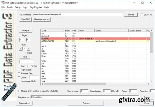 PDF Data Extractor Enterprise 3.06 Portable