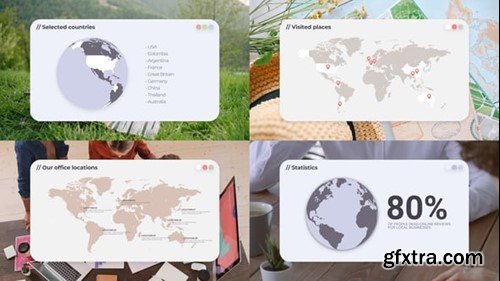 Videohive World Map Location 55038716