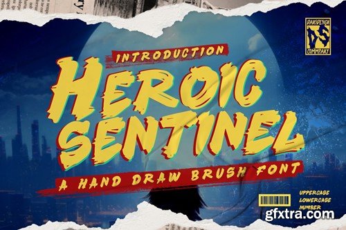 Heroic Sentinel Graffiti Marker Y2k Display UCSXJPH